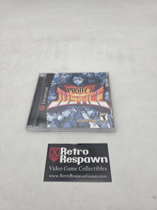 Project Justice - Sega Dreamcast (Complete)