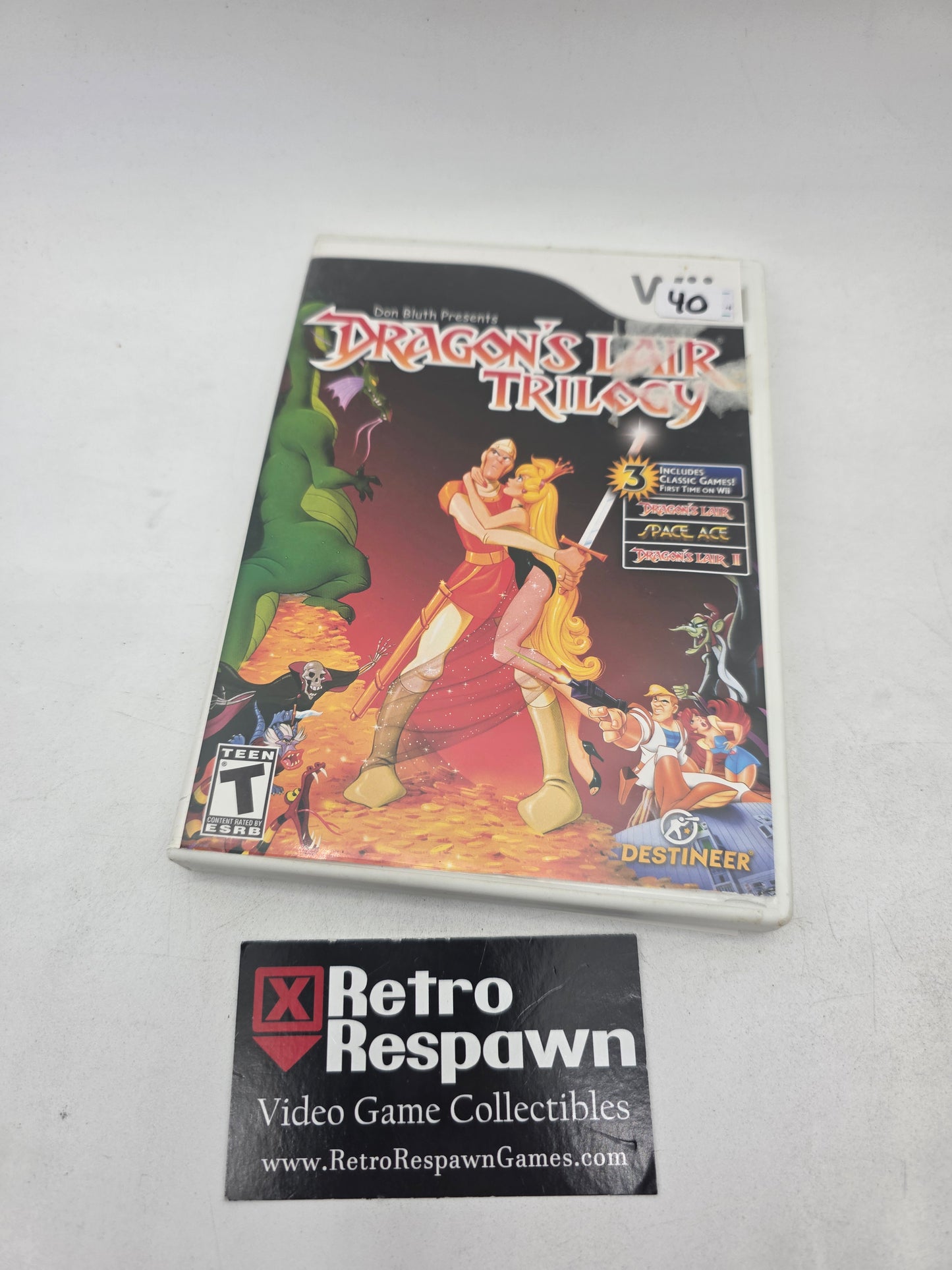 Dragon's Lair Trilogy - Wii (Complete)