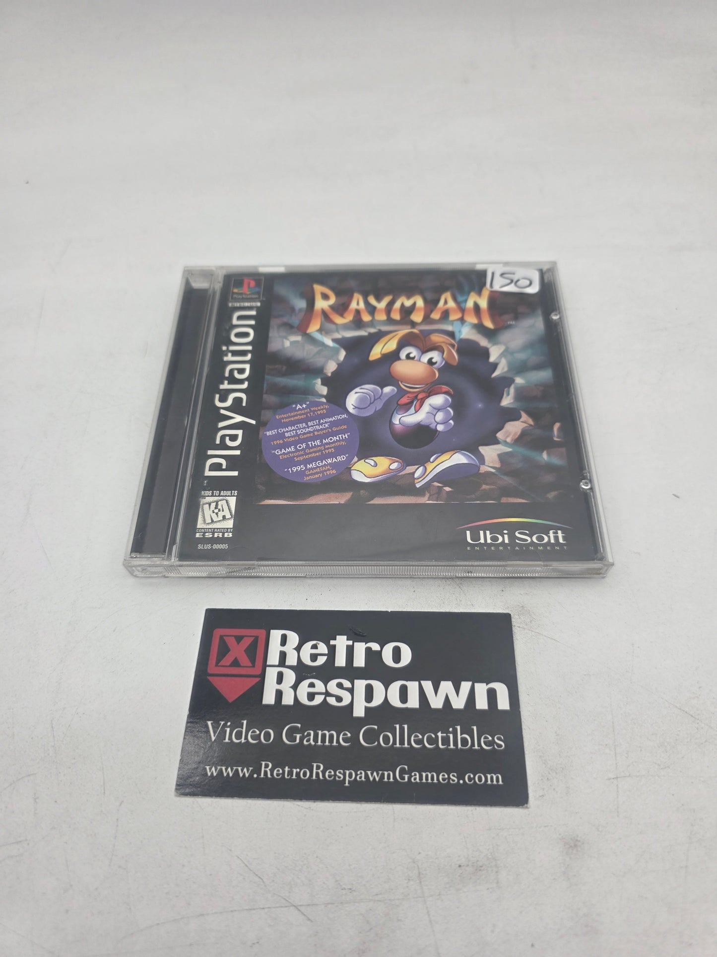 Rayman [Black Label Jewel Case] - Playstation (Complete)