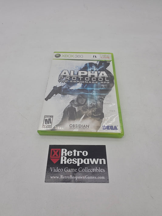 Alpha Protocol - Xbox 360 (Complete)