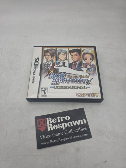 Phoenix Wright: Ace Attorney Justice For All - Nintendo DS (No Manual)