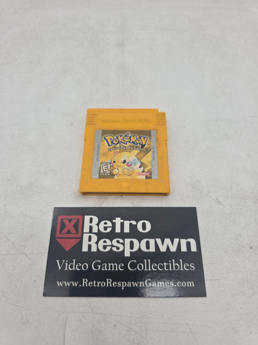 Pokemon Yellow - GameBoy (Game Only)