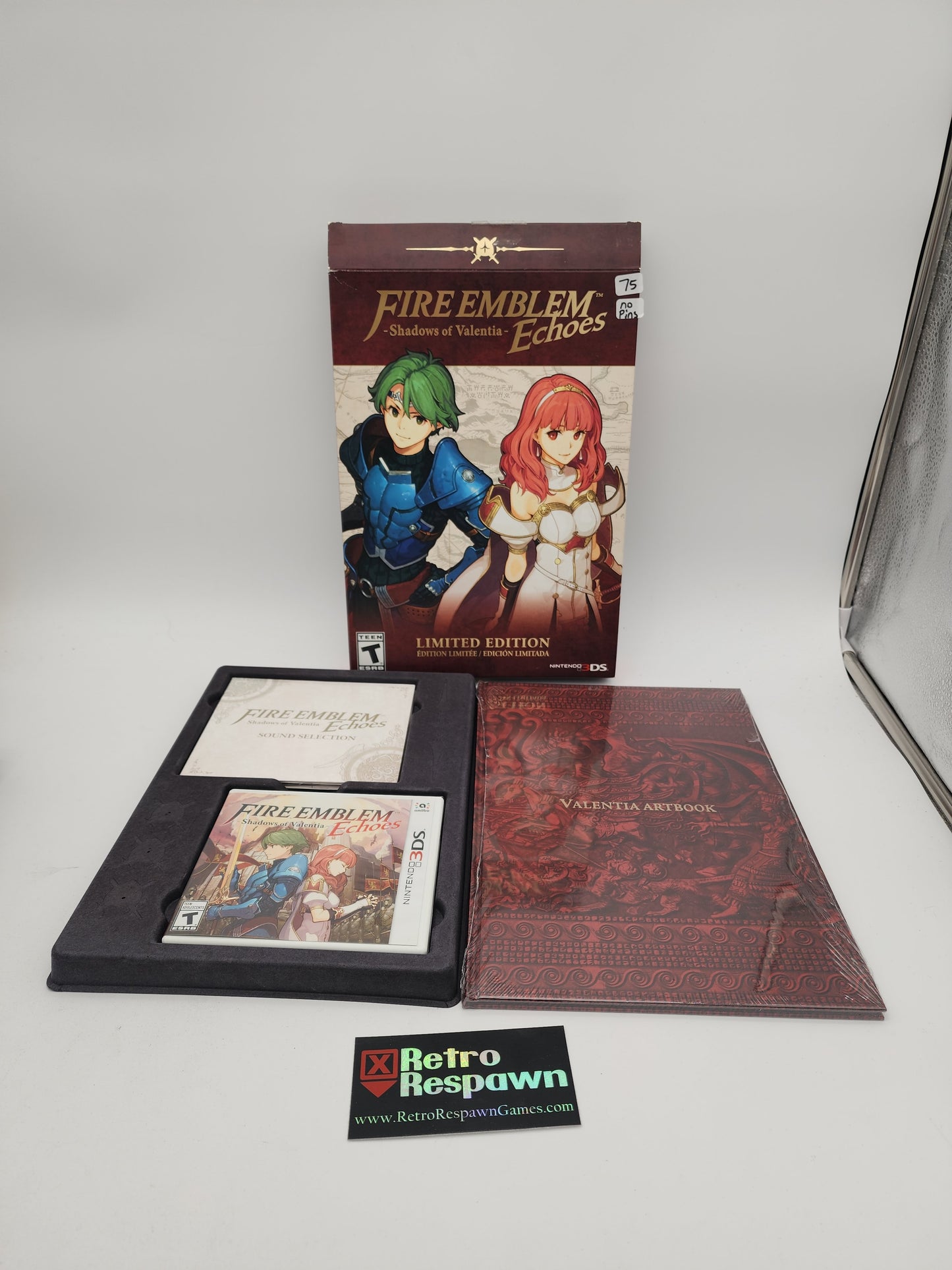 Fire Emblem Echoes: Shadows of Valentia Limited Edition - Nintendo 3DS (Complete/ No Pins)