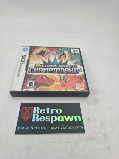 Digimon World Championship - Nintendo DS (Complete)