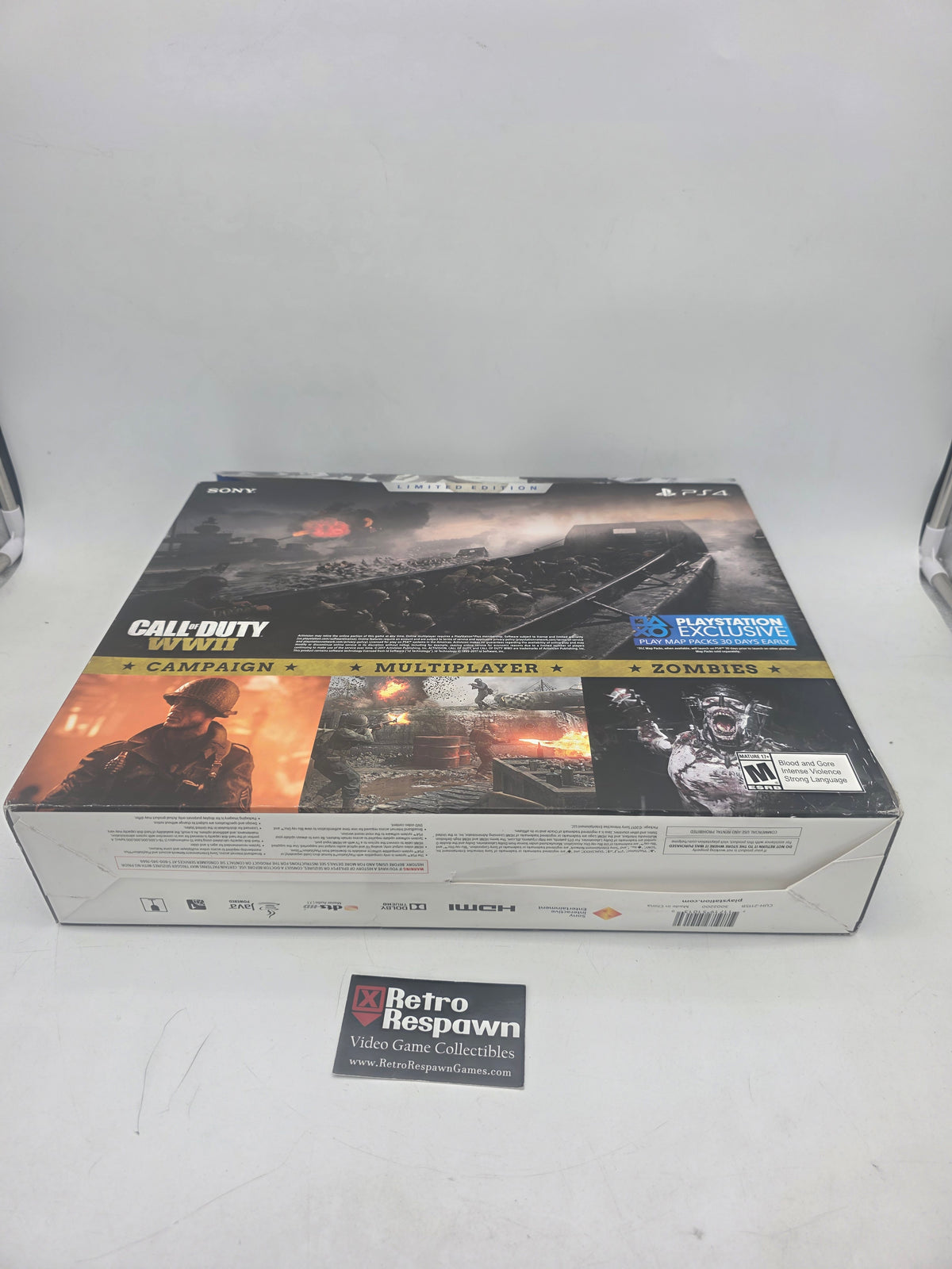 Playstation 4 Slim 1TB Call Of Duty WWII Console - Playstation 4 (Complete)