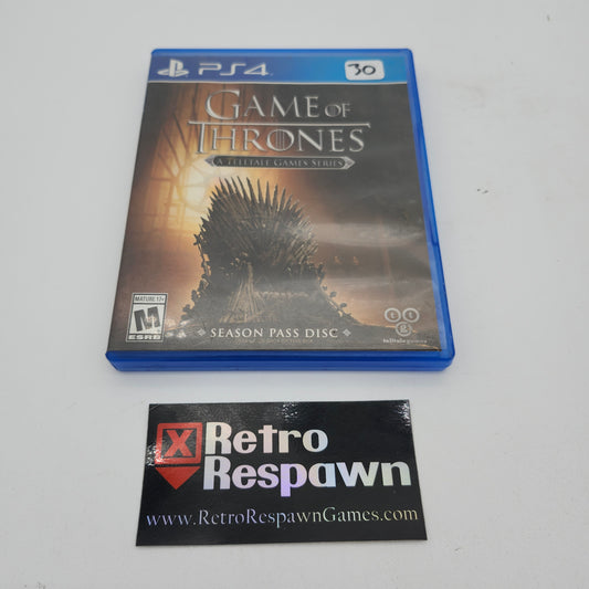 Game of Thrones A Telltale Games Series - Playstation 4 (Complete)