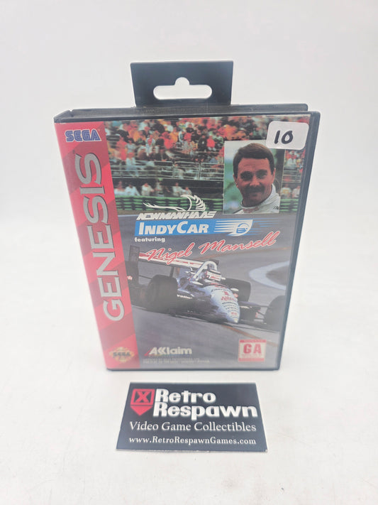 Newman-Haas IndyCar - Sega Genesis (Complete)