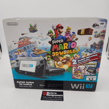 Wii U Console Deluxe: Super Mario World Edition - Wii U (Complete)