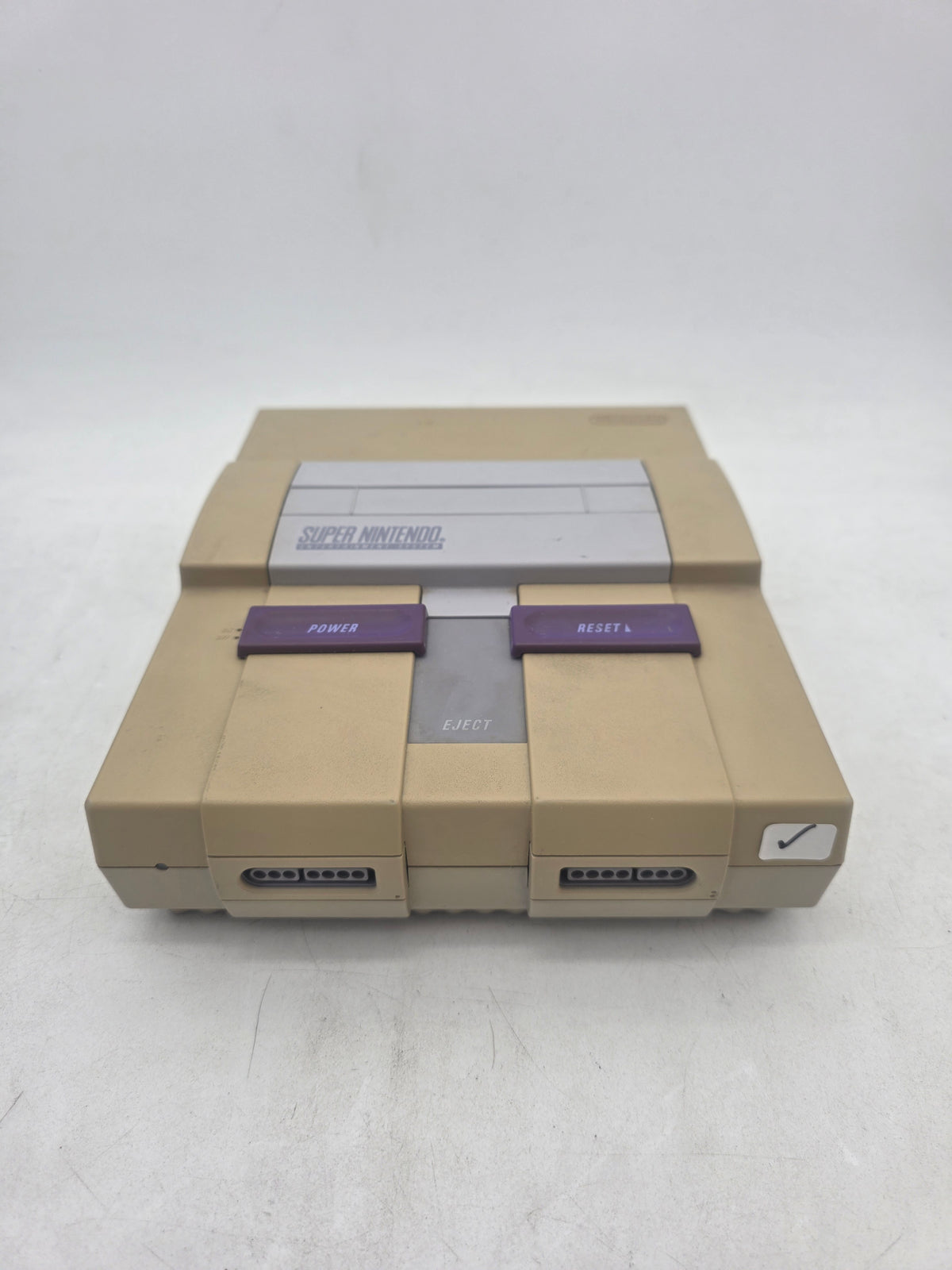 Super Nintendo Entertainment System [SNES]- (Console+Controller+All Wires)