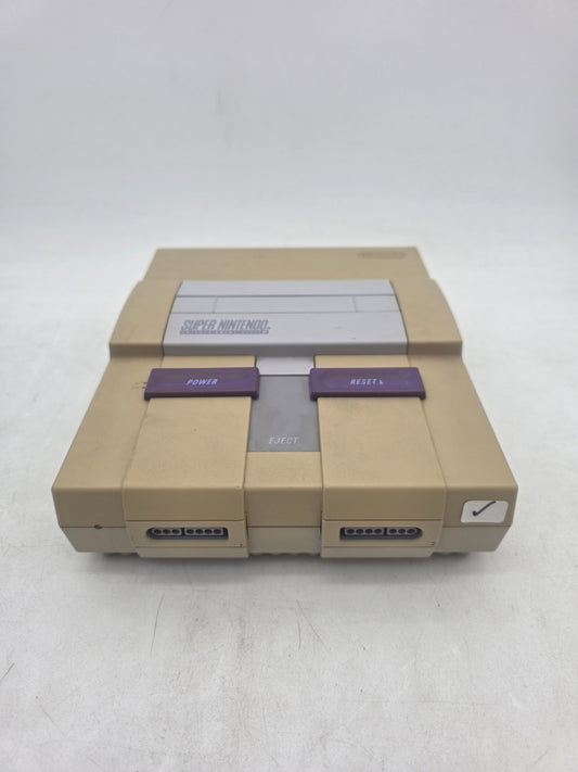Super Nintendo Entertainment System [SNES]- (Console+Controller+All Wires)