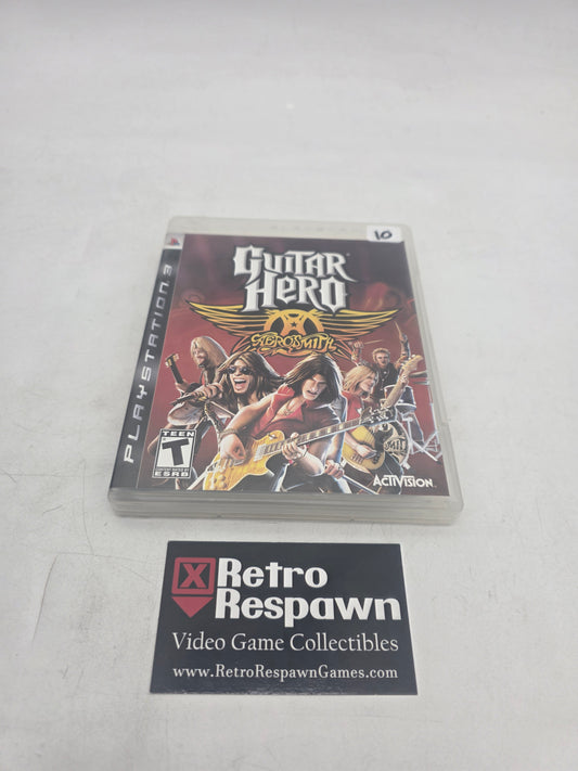Guitar Hero Aerosmith - Playstation 3 (Complete)